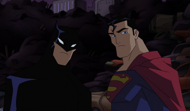 Супермен появляется в мультсериале Бэтмен