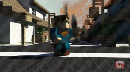 Minecraft добрался до фильма "Человек из Стали"