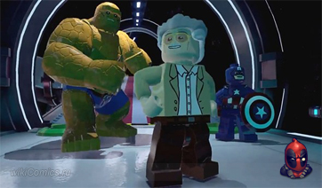 Новый трейлер игры "LEGO Marvel Super Heroes"