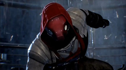 Красный колпак в ролике к игре "Бэтмен: Рыцарь Аркхема"