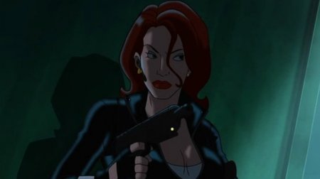 Чёрная вдова в мультфильме «Новые Мстители» и «Новые Мстители 2«