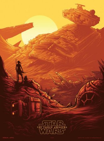 Постер фильма "Звёздные войны: Пробуждение силы"