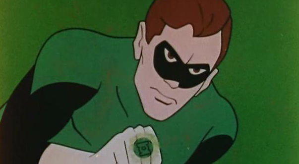 Зелёный Фонарь в Час приключений Супермена и Аквамена