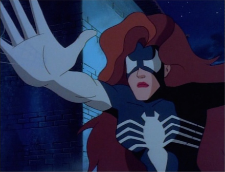 Женщина-паук (Джулия Карпентер) в мультсериале Железный человек