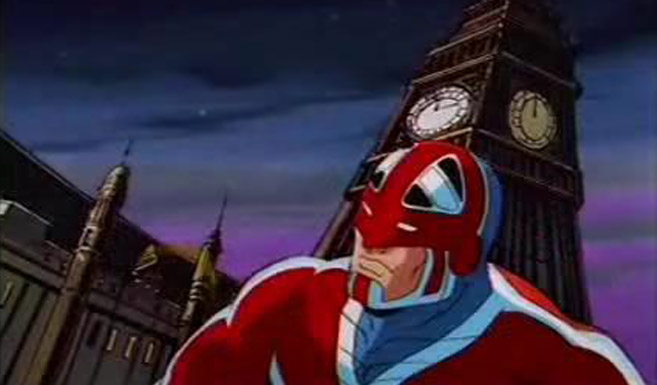 Капитан Британия в мультсериале Люди Икс