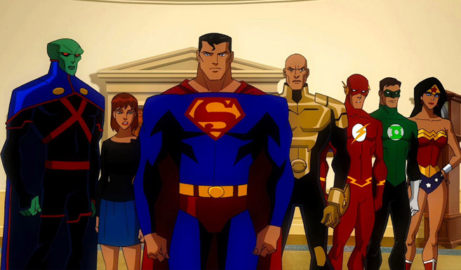 Супермен в Лига справедливости: Кризис двух миров