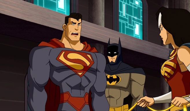 Супермен в Лига Справедливости: В ловушке времени