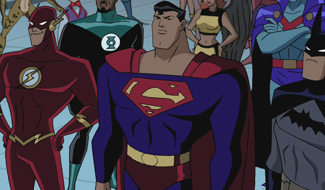 Супермен в мультсериале Лига справедливости