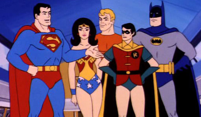 Супермен в Супердрузья 1973 года