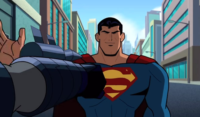 Супермен появляется в мультсериале Бэтмен - отважный и смелый