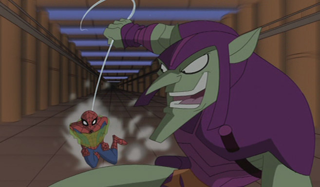 Зелёный гоблин в мультсериале Грандиозный Человек-паук