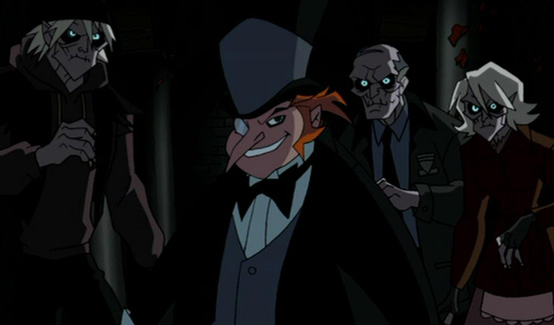 Пингвин появляется в Бэтмен против Дракулы
