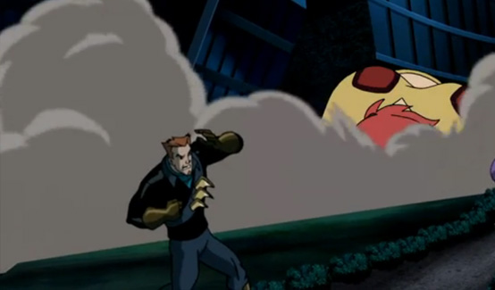 Капитан Бумеранг (Оуэн Мерсер) появляется в Супермен/Бэтмен Враги общества