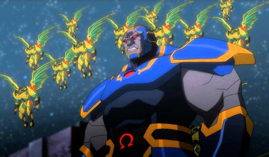 Дарксайд появляется в Лига Справедливости: Война