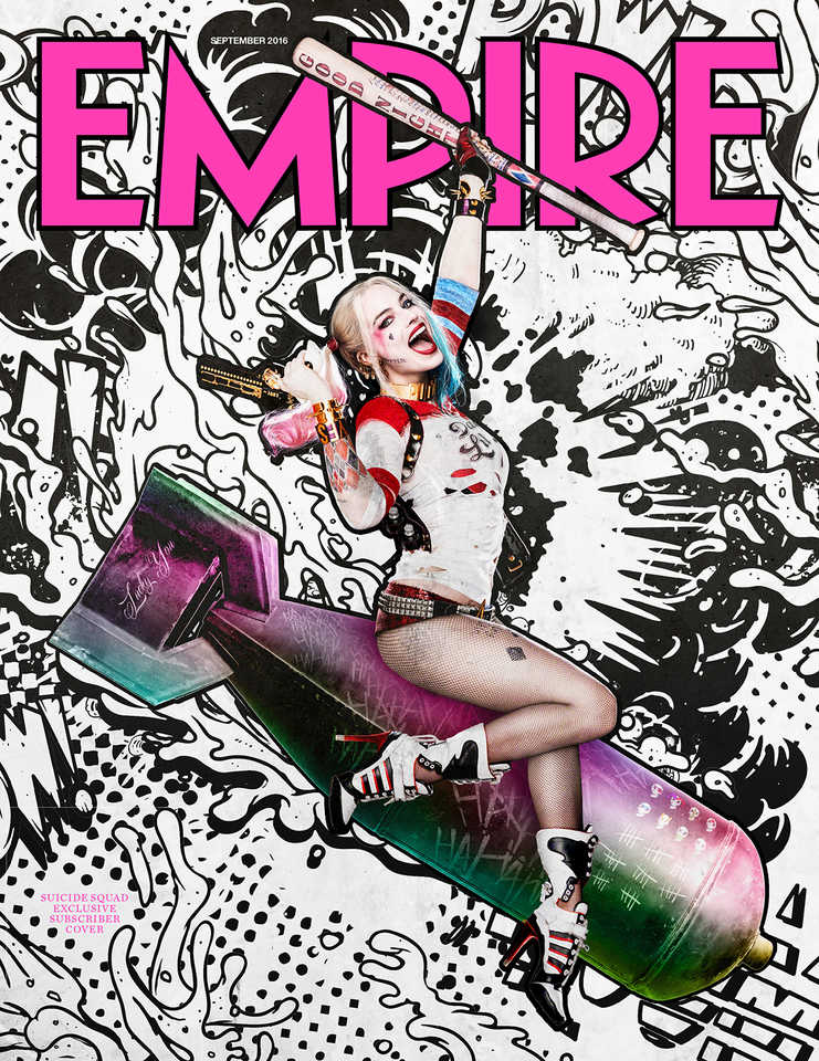 Обложка журнала EMPIRE Отряд Самоубийц (2016)
