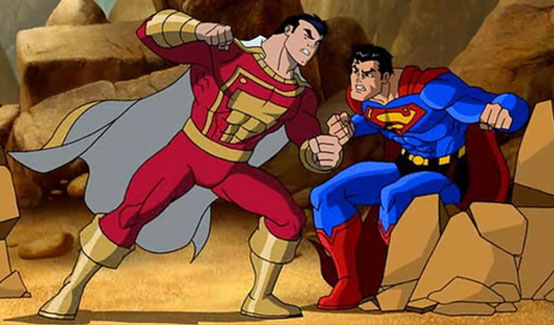 Капитан Марвел в Супермен/Бэтмен: Враги общества