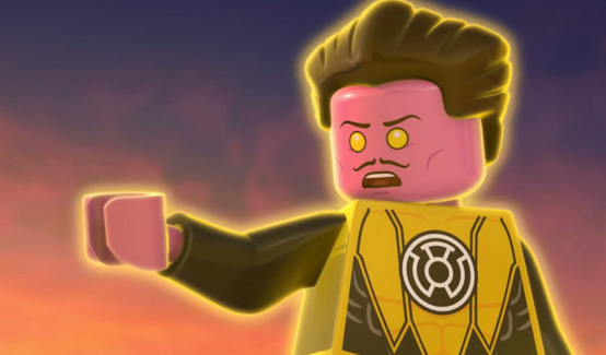 Синестро появляется в LEGO супергерои DC: Лига Справедливости: Атака Легиона Смерти