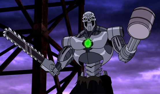 Металло появляется в Супермен/Бэтмен: Враги общества