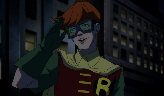 Робин появляется в Бэтмен: Возвращение Тёмного рыцаря