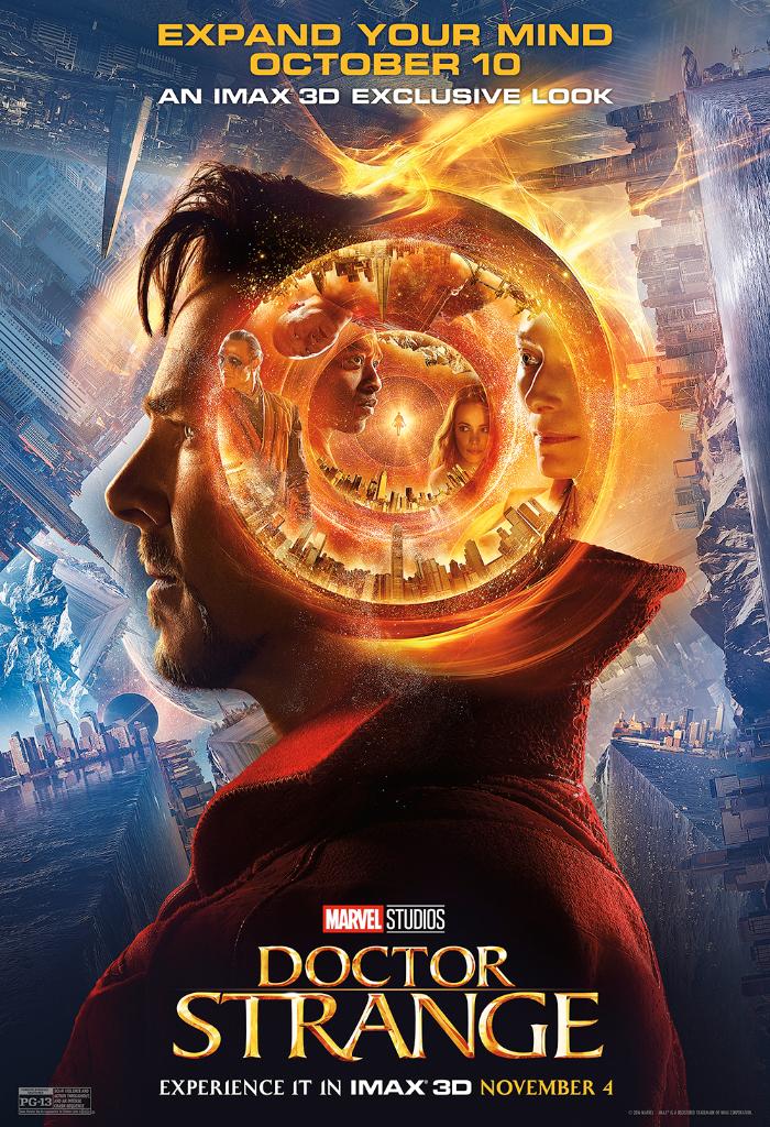 IMAX постер к фильму Доктор Стрэндж (2016)