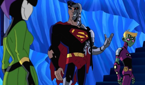 Киборг Супермен в мультсериале Легион Супергероев