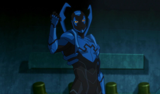 Синий жук (Джейми Рейес) в мультсериале Лига Справедливости против Юных Титанов