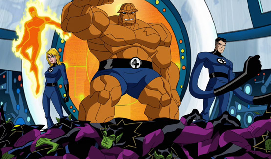 Фантастическая Четвёрка в мультсериале Мстители: Могучие герои Земли