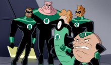 Корпус Зелёных Фонарей в мультсериале «Лига Справедливости»
