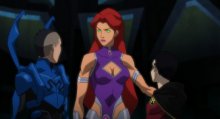 Старфайер в мультфильме Лига Справедливости против Титанов