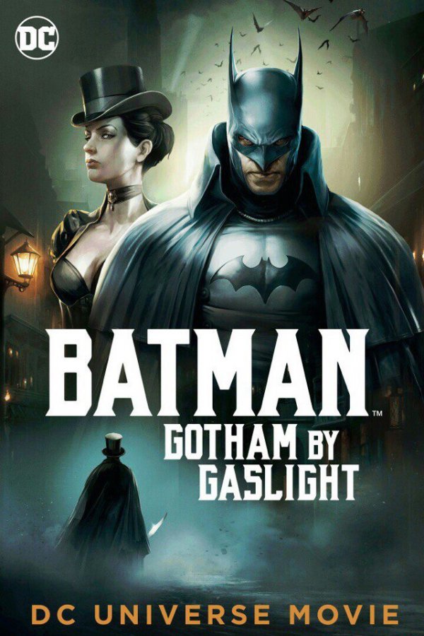 Постер мультфильма «Бэтмен: Готэм в газовом свете»