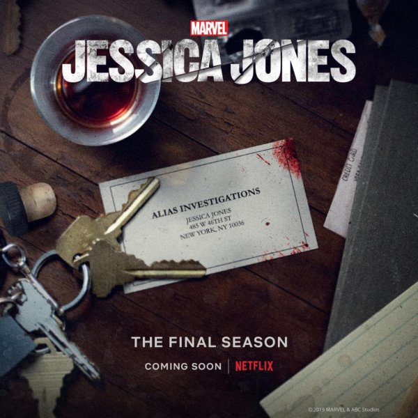 Тизер-постер 3-го сезона «Джессики Джонс»