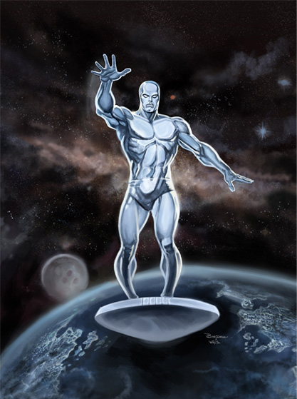 SILVER SURFER -a (Norrin Radd)  Fantastic four, Marvel, Silver surfer